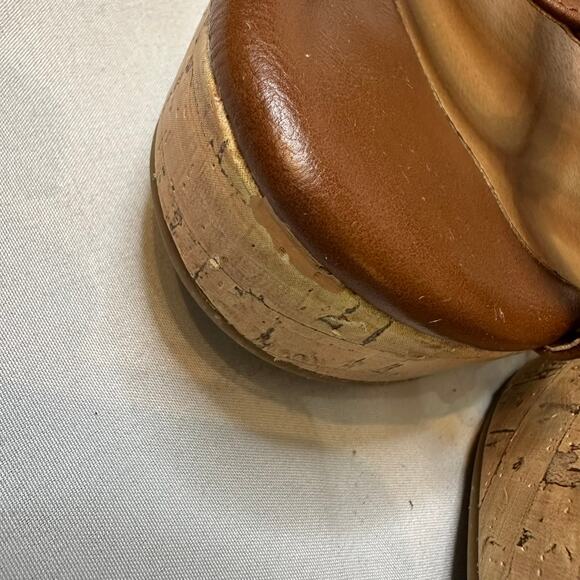 Daisy Fuentes Wedge Sandals Size 10 - Picture 7 of 10
